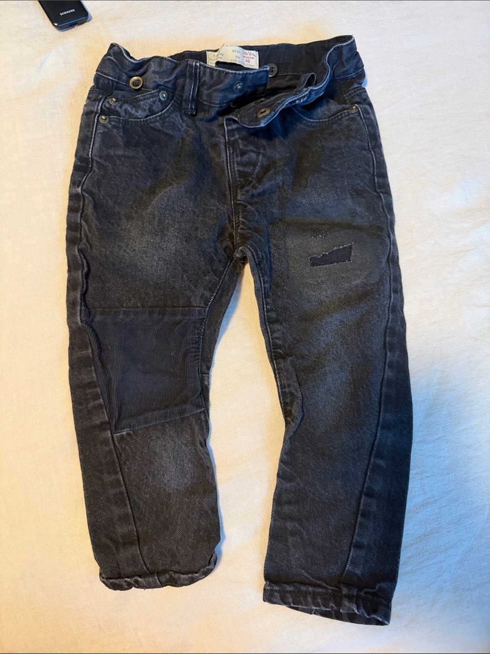 Zara Boys Black Denim Jeans